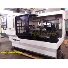 Popular European Market CNC Machine Tools Ck6136h Factories Machines CNC Metal Lathe From Taian Haishu